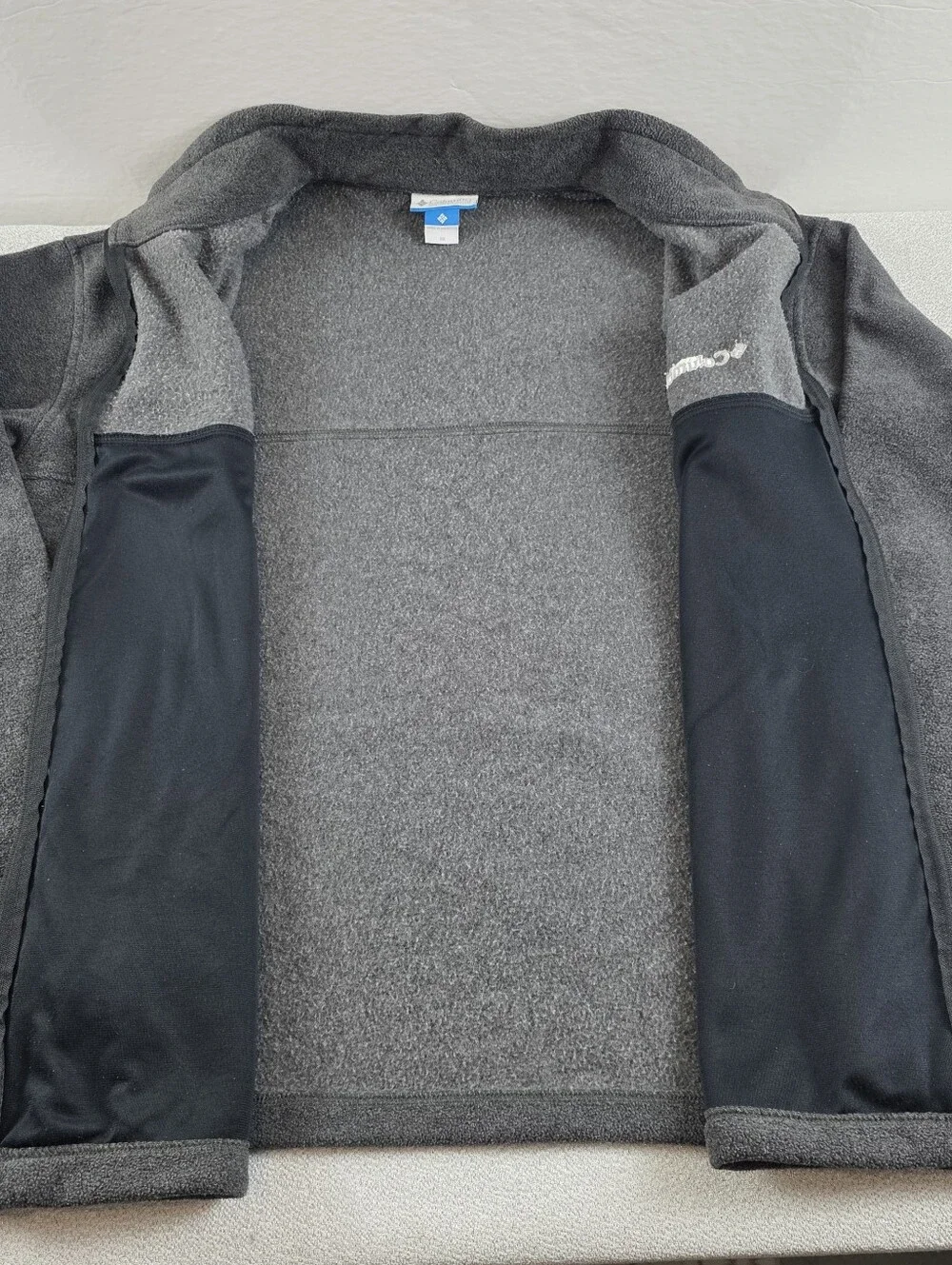 Columbia Steens Mountain Full Zip Fleece Jacket Grey Men's 3X